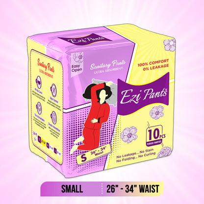 Ezi-Pants Sanitary Pants Ultra Absorbent Protection upto 12 hours